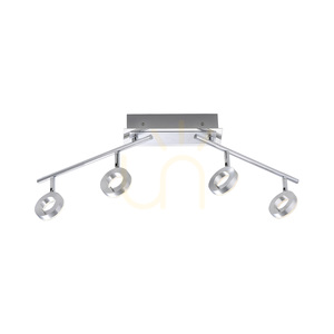 SILEDA plafond 6786-96 Silver 4xLED small 14