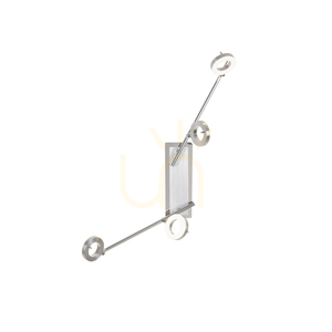 SILEDA plafond 6786-96 Silver 4xLED small 15