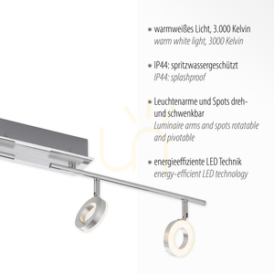 SILEDA plafond 6786-96 Silver 4xLED 3 SILEDA plafond 6786-96 Silver 4xLED small 3