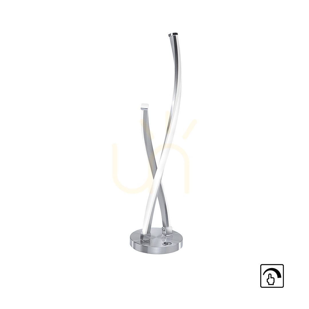 Utsikt POLINA Bordslampa 9141-55 Silver 1xLED POLINA Bordslampa 9141-55 Silver 1xLED