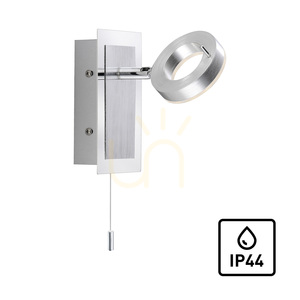 SILEDA vägglampa 9785-96 Silver 1xLED small 1