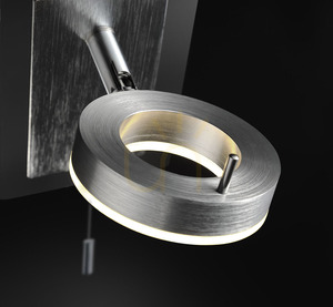 SILEDA vägglampa 9785-96 Silver 1xLED small 7