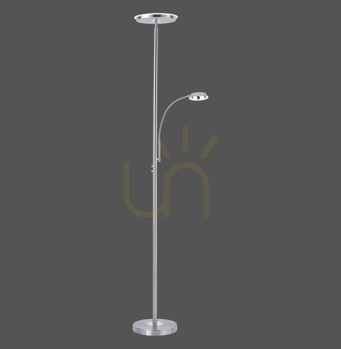 Kontrollera HANS Golvlampa 11709-55 Silver 2xLED