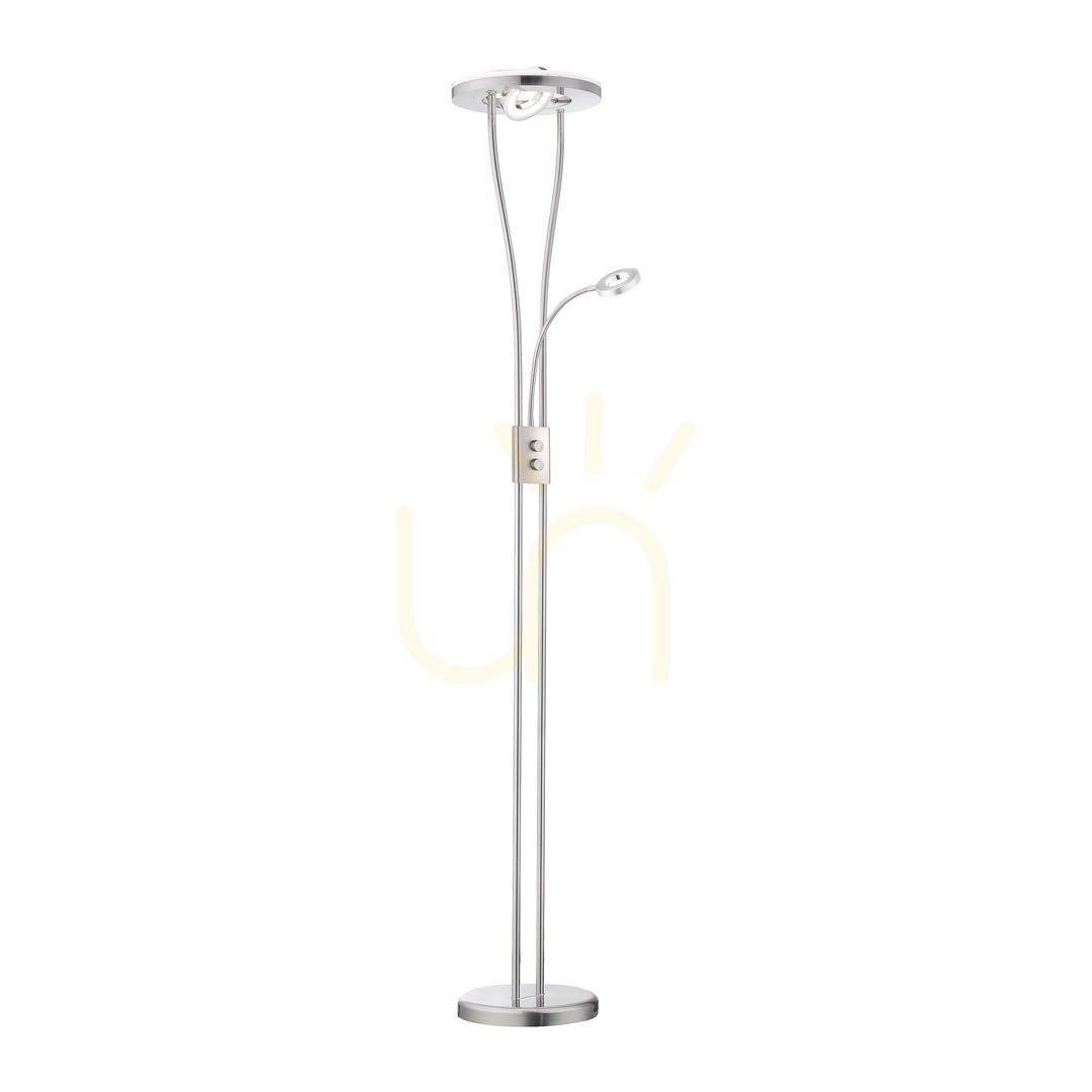 Utsikt HELIA Golvlampa 11778-55 Silver 3xLED HELIA Golvlampa 11778-55 Silver 3xLED