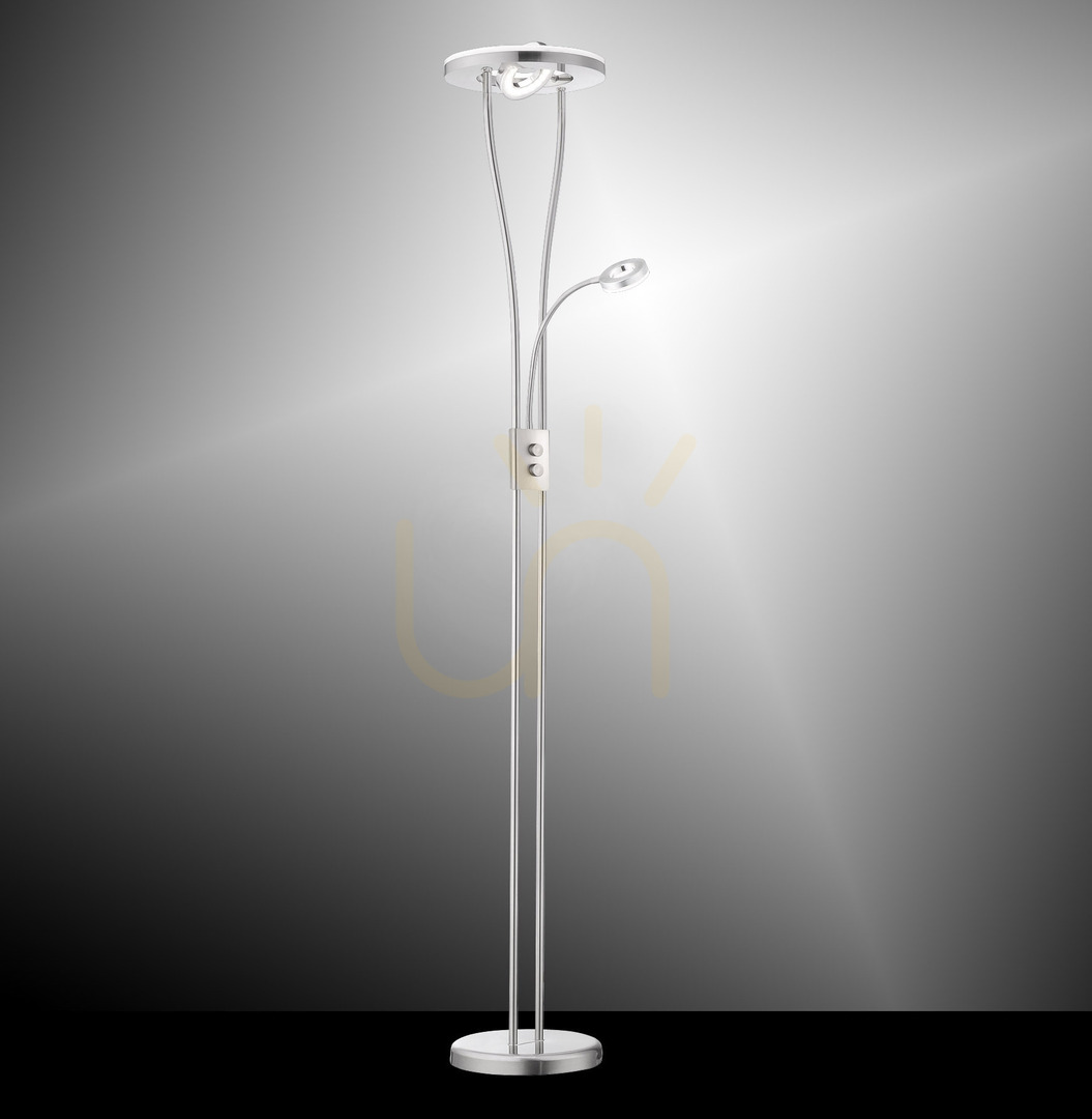 Kontrollera HELIA Golvlampa 11778-55 Silver 3xLED HELIA Golvlampa 11778-55 Silver 3xLED