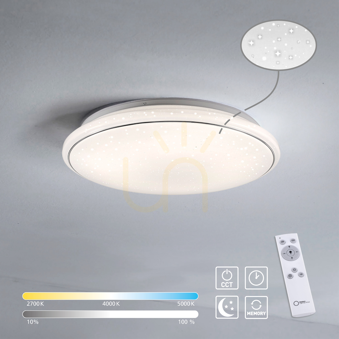 Kontrollera JUPITER Plafond 14366-16 Vit 1xLED JUPITER Plafond 14366-16 Vit 1xLED