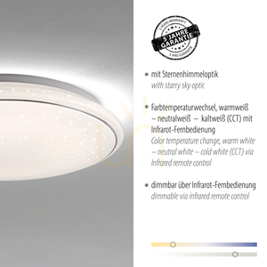 JUPITER Plafond 14366-16 Vit 1xLED 4 JUPITER Plafond 14366-16 Vit 1xLED small 4