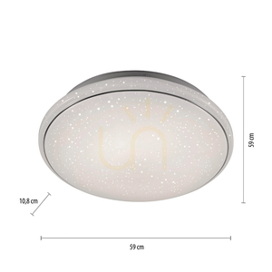 JUPITER Plafond 14366-16 Vit 1xLED 8 JUPITER Plafond 14366-16 Vit 1xLED small 8