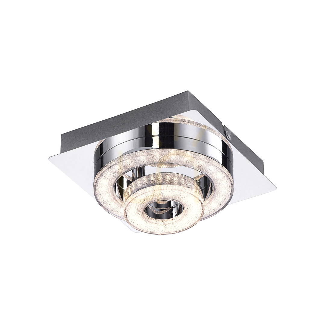 Förhandsvisning TIM Plafond 14520-17 Krom 2xLED TIM Plafond 14520-17 Krom 2xLED