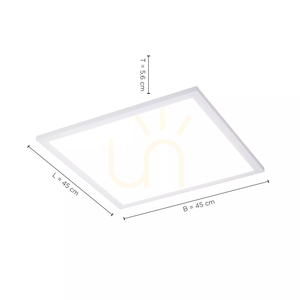 FLAT plafond 14531-16 Vit 1xLED small 16