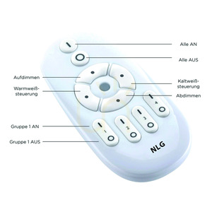 FLAT plafond 14531-16 Vit 1xLED small 5