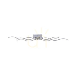 WAVE Plafond 15166-55 Silver 3xLED small 1