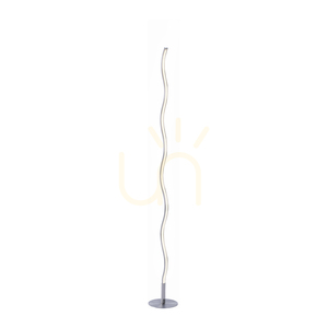 WAVE Golvlampa 15168-55 Silver 1xLED small 12
