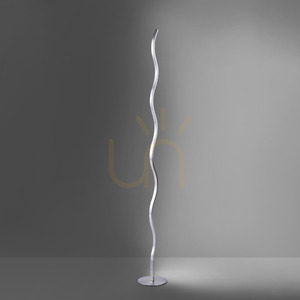 WAVE Golvlampa 15168-55 Silver 1xLED small 4