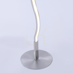 WAVE Golvlampa 15168-55 Silver 1xLED small 8