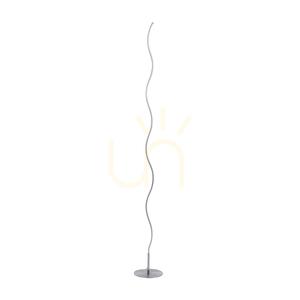WAVE Golvlampa 15168-55 Silver 1xLED small 9