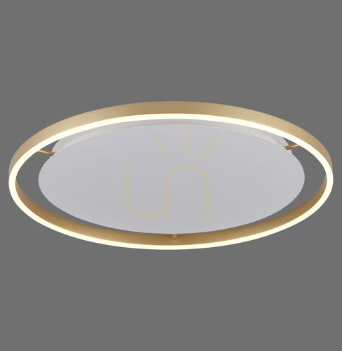 Kontrollera RITUS Plafond 15392-60 Mässing 1xLED