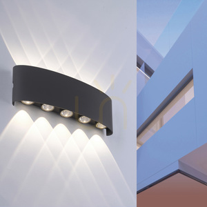 Paul Neuhaus CARLO 9489-13 LED-vägglampa, antracit, 27 cm, IP54 small 2