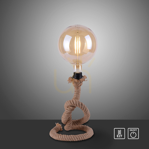 ROPE Bordslampa 15480-18 Svart 1xE27 small 9