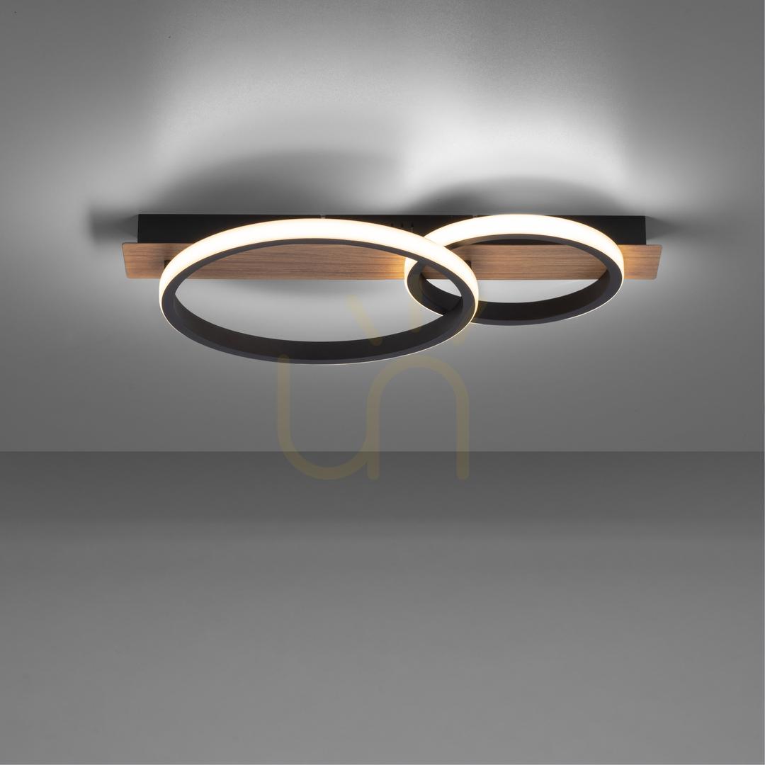 Visa TROOPER Plafond 15615-78 Svart 1xLED TROOPER Plafond 15615-78 Svart 1xLED