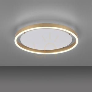 JUST LIGHT RITUS 15391-60 LED-plafond, matt mässingsfärg, 39,3 cm, Switchmo small 4