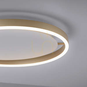 JUST LIGHT RITUS 15391-60 LED-plafond, matt mässingsfärg, 39,3 cm, Switchmo small 8