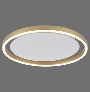 JUST LIGHT RITUS 15391-60 LED-plafond, matt mässingsfärg, 39,3 cm, Switchmo small 0