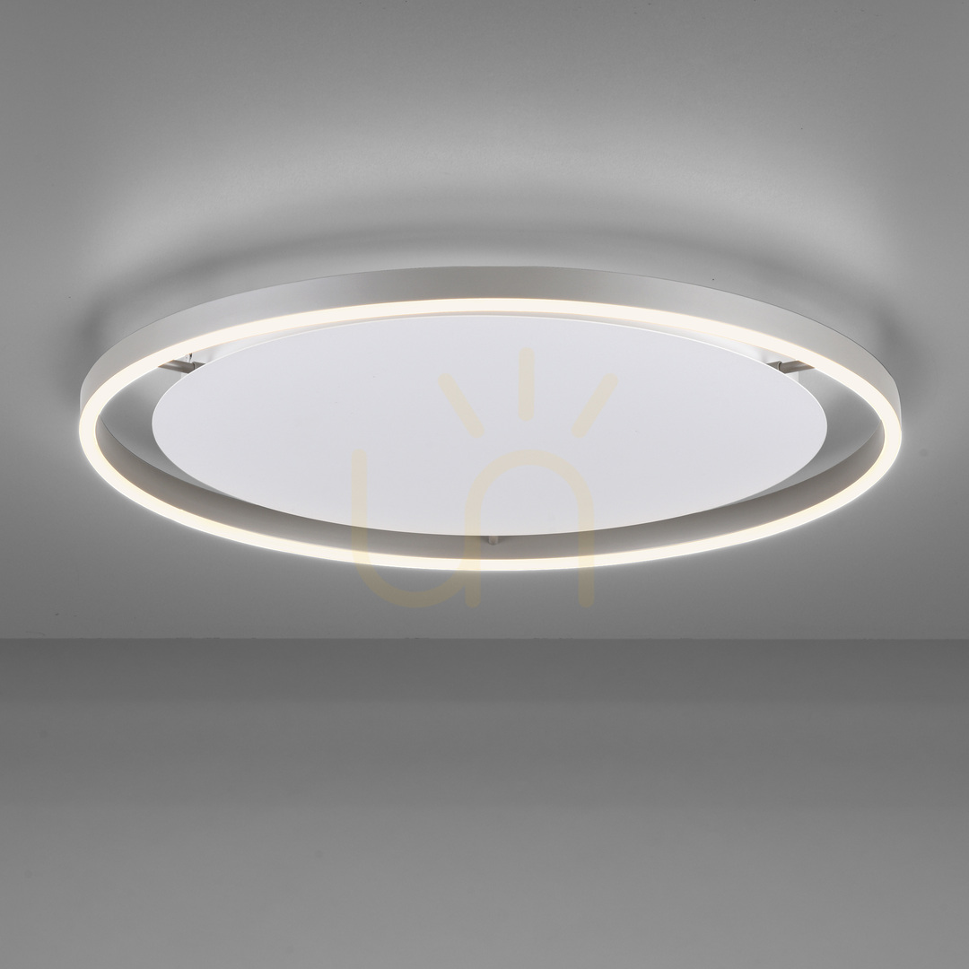 Kontrollera Plafond RITUS 15392-95 Silver 1xLED Plafond RITUS 15392-95 Silver 1xLED