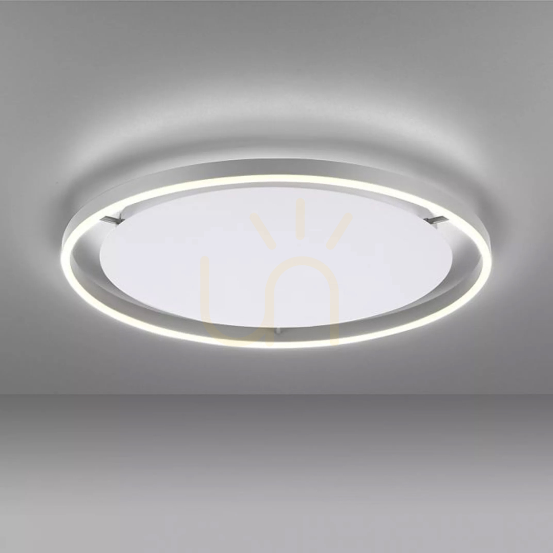 Visa Plafond RITUS 15392-95 Silver 1xLED Plafond RITUS 15392-95 Silver 1xLED