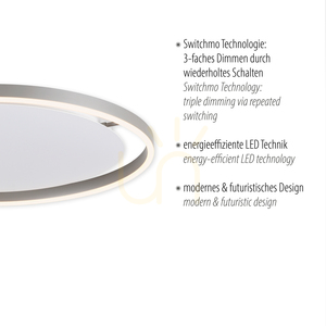 Plafond RITUS 15392-95 Silver 1xLED 3 Plafond RITUS 15392-95 Silver 1xLED small 3