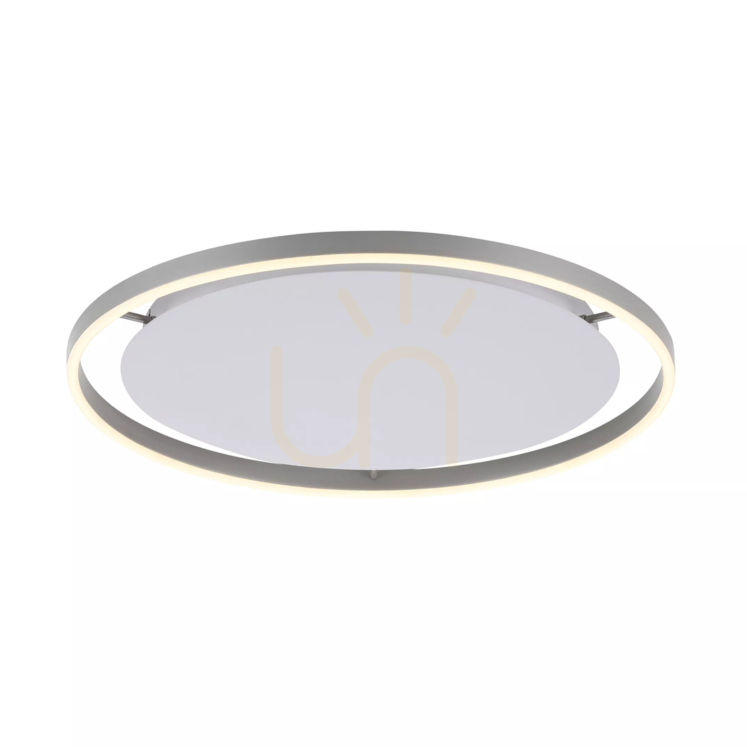 Visa Plafond RITUS 15392-95 Silver 1xLED Plafond RITUS 15392-95 Silver 1xLED