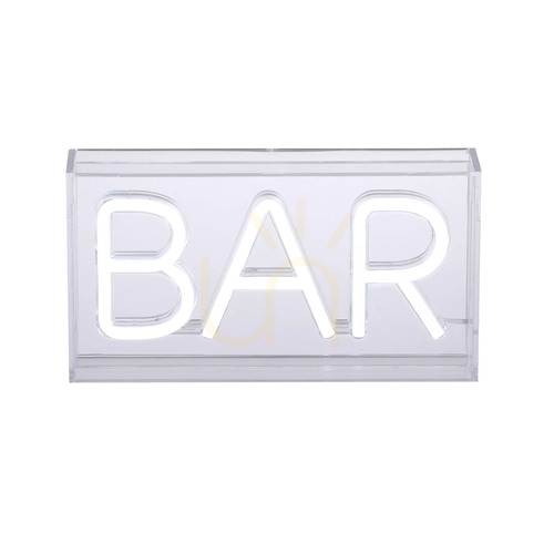 Kontrollera NEON-BAR vägglampa 85026-16 Vit 1xLED