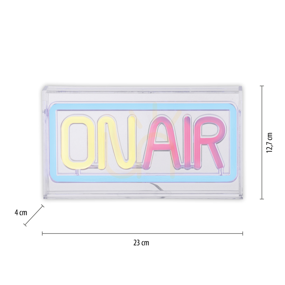Utsikt NEON-ON AIR vägglampa 85013-70 Multicolor 1xLED NEON-ON AIR vägglampa 85013-70 Multicolor 1xLED