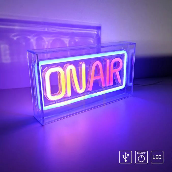 Utsikt NEON-ON AIR vägglampa 85013-70 Multicolor 1xLED NEON-ON AIR vägglampa 85013-70 Multicolor 1xLED