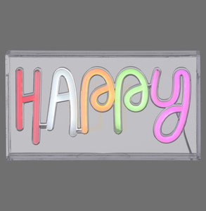 NEON-HAPPY 85027-70 Multicolor 1xLED vägglampa small 10