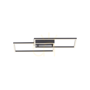 Plafond IVEN 14140-18 Svart 2xLED 10 Plafond IVEN 14140-18 Svart 2xLED small 10