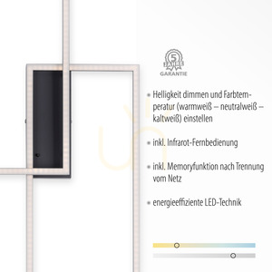 Plafond IVEN 14140-18 Svart 2xLED 3 Plafond IVEN 14140-18 Svart 2xLED small 3