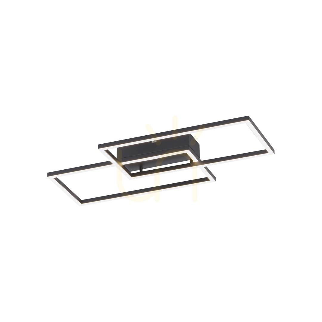 Utsikt Plafond IVEN 14140-18 Svart 2xLED Plafond IVEN 14140-18 Svart 2xLED