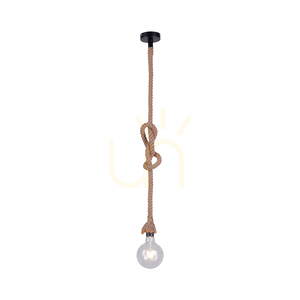 ROPE Taklampa 15481-18 Brun 1xE27 1 ROPE Taklampa 15481-18 Brun 1xE27 small 1