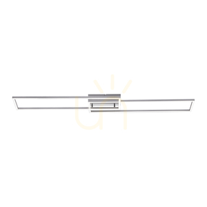 Plafond IVEN 14019-55 Silver 2xLED small 11