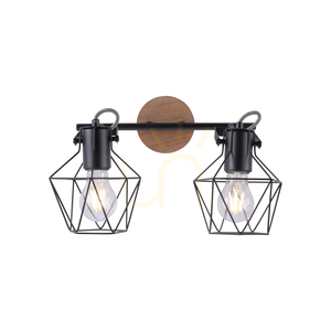 Plafond JARO 15672-78 Svart 2xE27 10 Plafond JARO 15672-78 Svart 2xE27 small 10