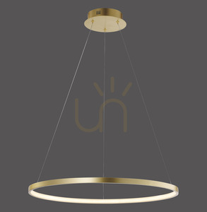 CIRCLE Pendellampa 11524-12 Guld 1xLED 0 CIRCLE Pendellampa 11524-12 Guld 1xLED small 0