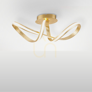 Plafond MELINDA 8331-12 Guld 1xLED small 8