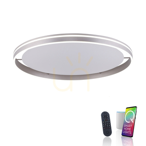 Q-VITO Taklampa 8418-55 Silver 1xLED small 1