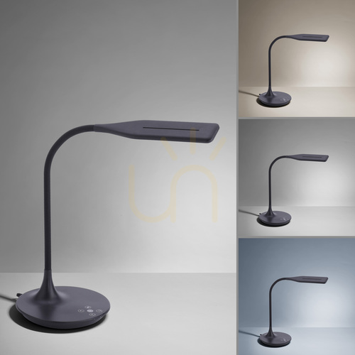 Kontrollera RAFAEL Bordslampa 13061-18 Svart 1xLED