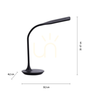 RAFAEL Bordslampa 13061-18 Svart 1xLED small 8