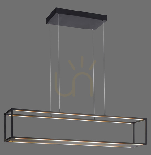 Kontrollera CONNI Taklampa 2441-18 Svart 4xLED.