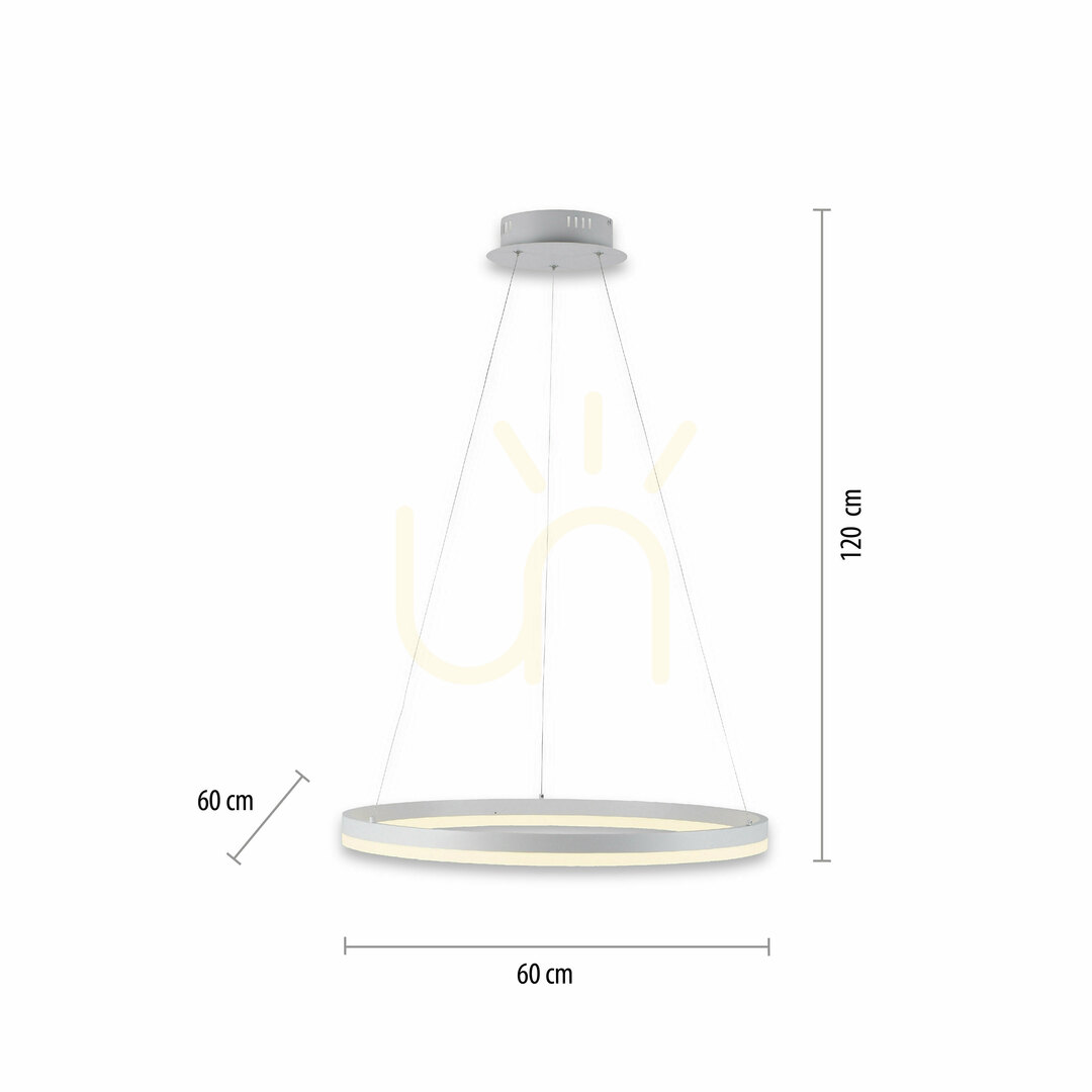 Förhandsvisning TITUS Taklampa 2382-16 Vit 1xLED TITUS Taklampa 2382-16 Vit 1xLED