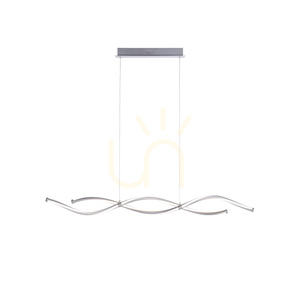 Paul Neuhaus Q-MALINA Smart Home LED-pendel, stål, 40 W 4600 lm, CCT 2700-5000 K, fjärrkontroll, 2339-55 small 14