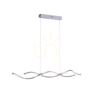 Paul Neuhaus Q-MALINA Smart Home LED-pendel, stål, 40 W 4600 lm, CCT 2700-5000 K, fjärrkontroll, 2339-55 small 7